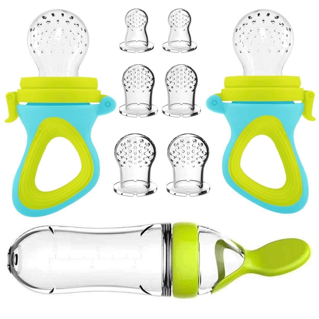 Self Feed Spoon - BiSantos à presser en silicone pour