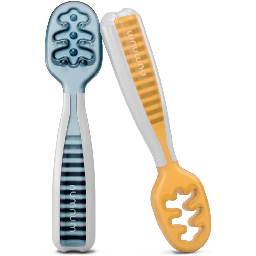 Self Feed Spoon - Ensemble d'alimentation pour bébé, cuillères en
