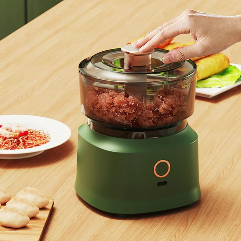 Baby Food Grinder Machine - Mini hachoir à viande électrique, presse-ail