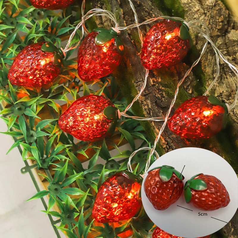Baby Food Fruits - Guirlande lumineuse suspendue à 10led, thème
