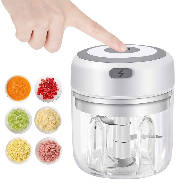 Baby Food Grinder Machine - Hachoir à ail électrique 250 ml,