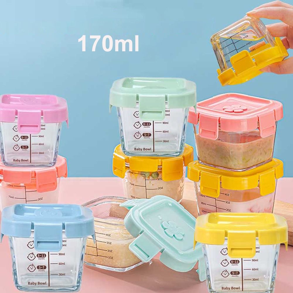 Baby Food Glass - Boîte de rangement des aliments en