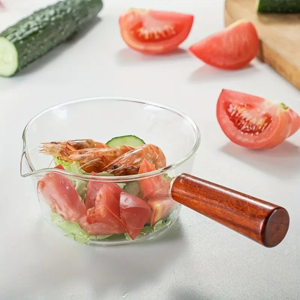 Baby Food Glass - Casserole en verre avec poignée en