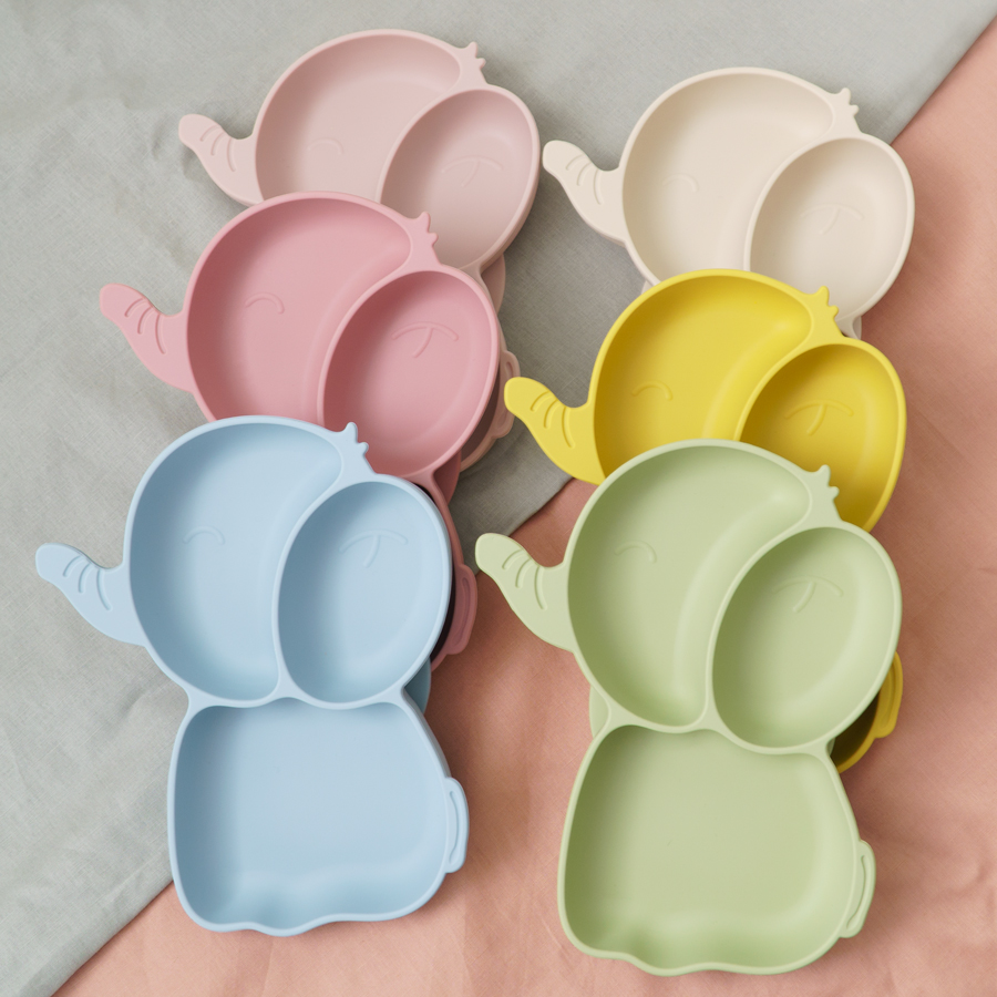 Baby Food Table - Assiette à manger en silicone pour