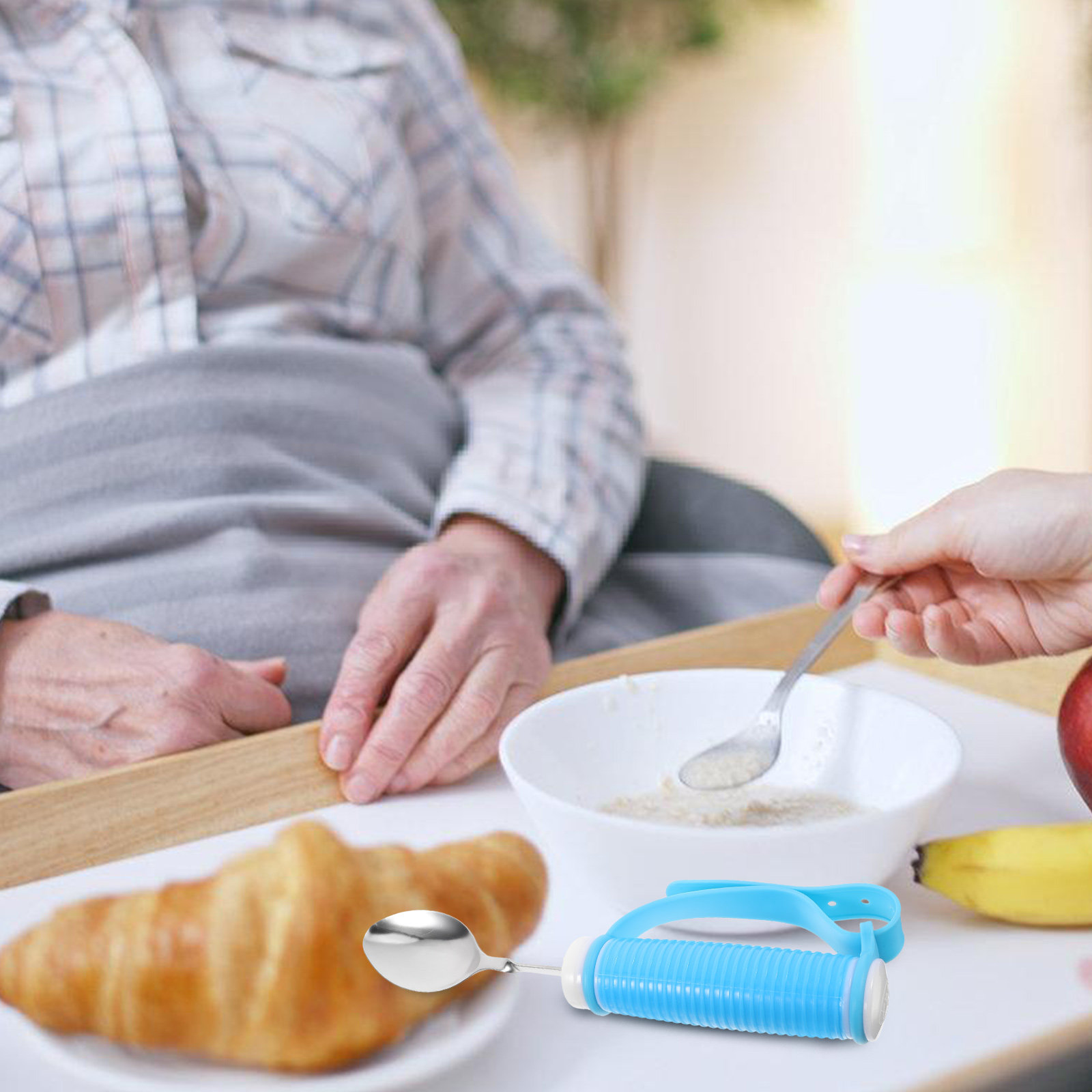 Self Feed Spoon - Ustensile d'alimentation adaptatif pour personnes âgées