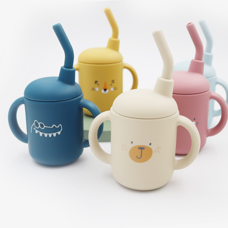 Snack Cup Toddler - Nouveau gobelet d'apprentissage en silicone pour