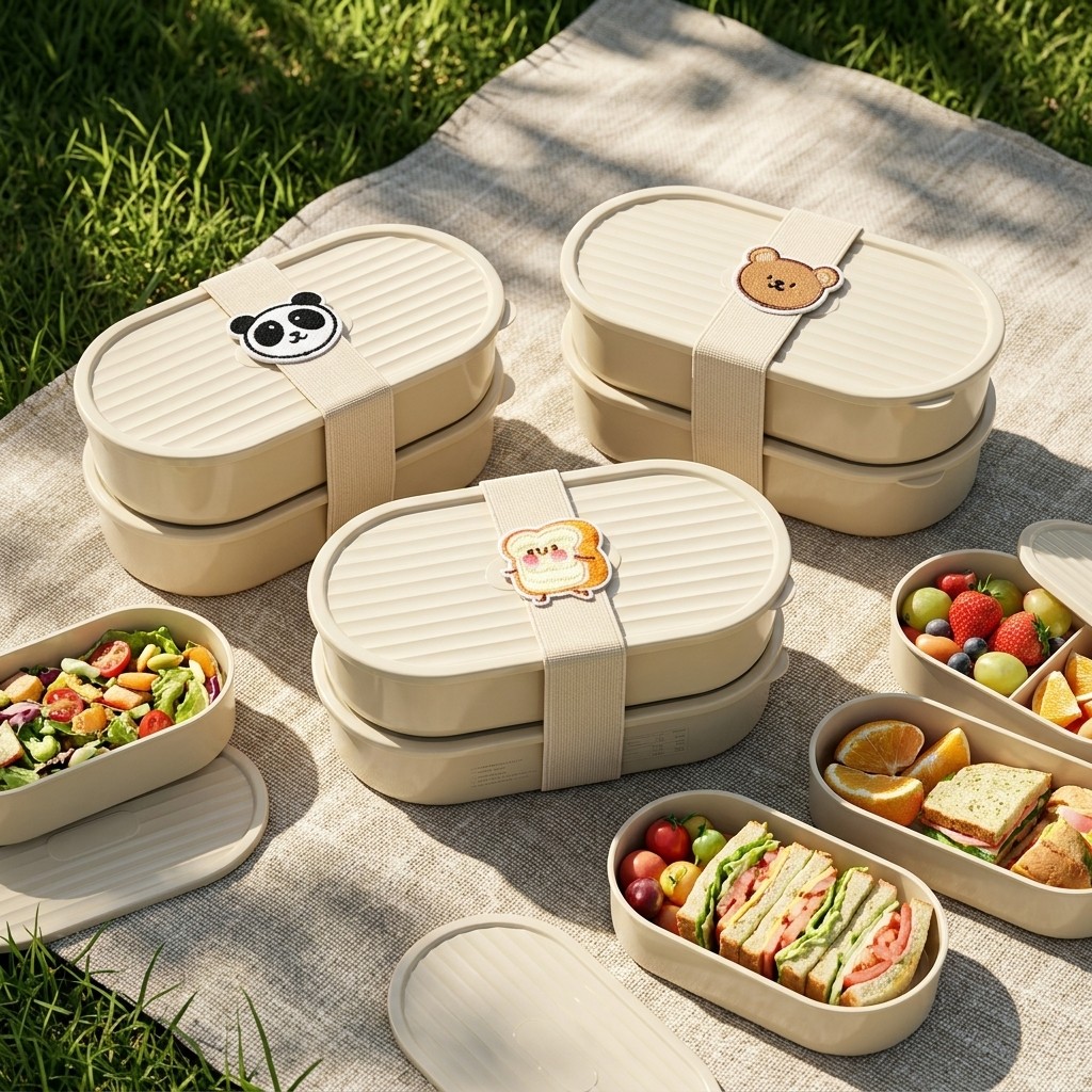 Lot de 2 boîtes bento pour enf - Baby Food Fruits avis et prix