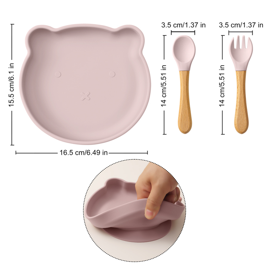Plats à succion en Silicone ou - Self Feed Spoon avis et prix