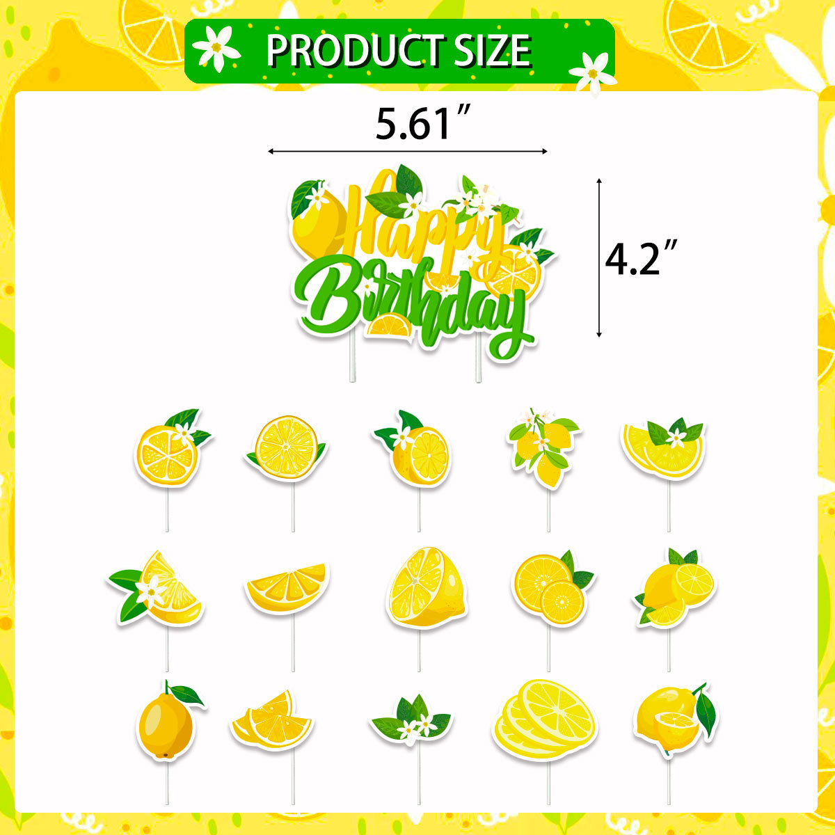 Décorations de Cupcake au citr - Baby Food Fruits avis et prix