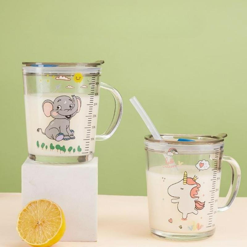 Tasse en verre de dessin animé - Baby Food Glass avis et prix