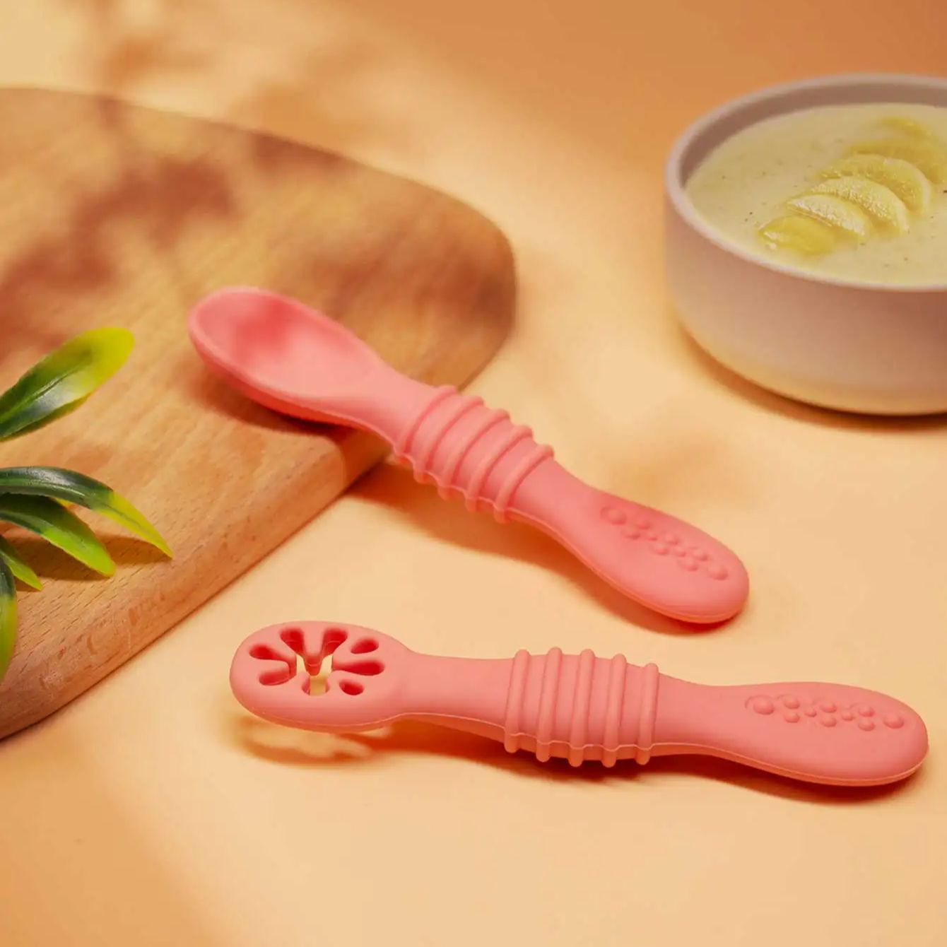Cuillère collante en Silicone  - Self Feed Spoon avis et prix